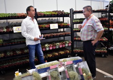 Eric Grosmann van RFH in gesprek met Marco van de Koppel.